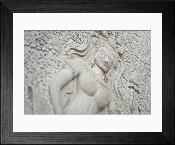 Framed Print : Stone relief carving, Angkor Wat, UNESCO World Heritage Site, Siem Reap, Cambodia, Indochina, Southeast Asia, Asia Framed Print : Stone relief carving, Angkor Wat, UNESCO World Heritage Site, Siem Reap, Cambodia, Indochina, Southeast Asia, Asia