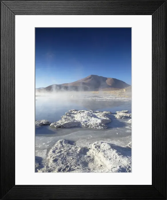 Framed Print : Hot springs of Termas de Polques on the Altiplano, Potosi Department, Bolivia, South America Framed Print : Hot springs of Termas de Polques on the Altiplano, Potosi Department, Bolivia, South America