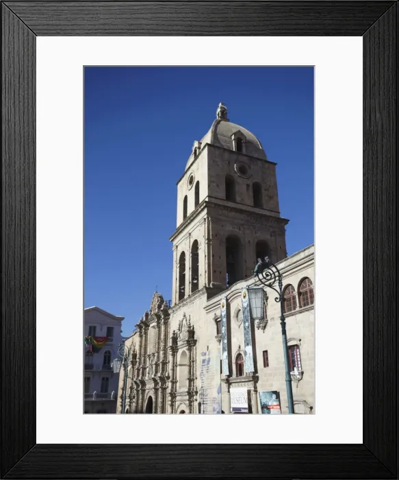 Framed Print : Iglesia de San Francisco in Plaza San Francisco, La Paz, Bolivia, South America Framed Print : Iglesia de San Francisco in Plaza San Francisco, La Paz, Bolivia, South America