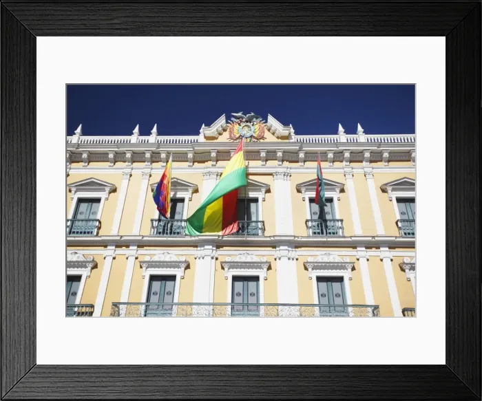 Framed Print : Palacio Presidencial (Presidential Palace) in Plaza Pedro Murillo, La Paz, Bolivia, South America Framed Print : Palacio Presidencial (Presidential Palace) in Plaza Pedro Murillo, La Paz, Bolivia, South America