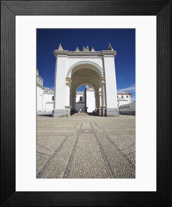 Framed Print : Copacabana Cathedral, Copacabana, Lake Titicaca, Bolivia, South America Framed Print : Copacabana Cathedral, Copacabana, Lake Titicaca, Bolivia, South America