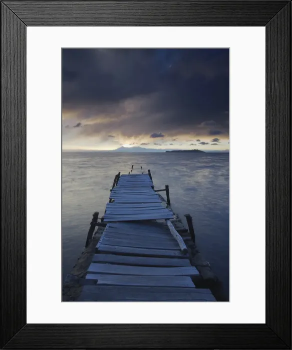 Framed Print : Pier on Isla del Sol (Island of the Sun) at dawn, Lake Titicaca, Bolivia, South America Framed Print : Pier on Isla del Sol (Island of the Sun) at dawn, Lake Titicaca, Bolivia, South America