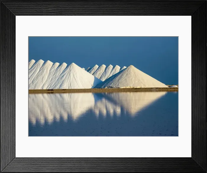 Framed Print : Saline plains, a salt mine in Bonaire, ABC Islands, Netherlands Antilles, Caribbean, Central America Framed Print : Saline plains, a salt mine in Bonaire, ABC Islands, Netherlands Antilles, Caribbean, Central America