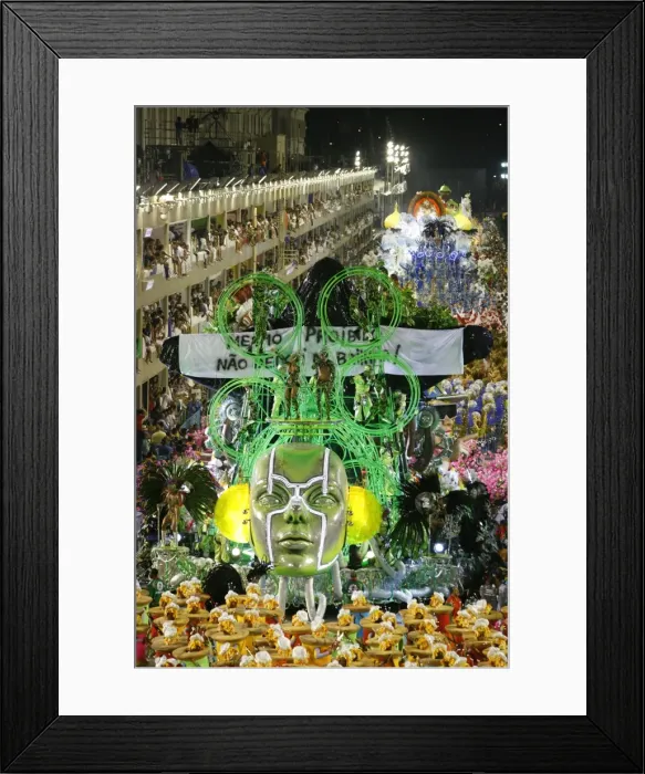 Framed Print : Carnival parade at the Sambodrome, Rio de Janeiro, Brazil, South America Framed Print : Carnival parade at the Sambodrome, Rio de Janeiro, Brazil, South America
