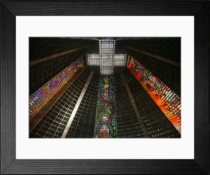 Framed Print : Catedral Metropolitana (Metropolitan Cathedral), Rio de Janeiro, Brazil, South America Framed Print : Catedral Metropolitana (Metropolitan Cathedral), Rio de Janeiro, Brazil, South America