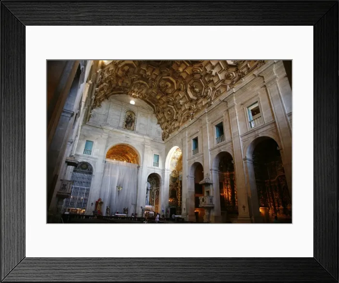 Framed Print : Interior of Catedral Basilica on Terreiro de Jesus Square, Salvador (Salvador de Bahia), Bahia, Brazil, South America Framed Print : Interior of Catedral Basilica on Terreiro de Jesus Square, Salvador (Salvador de Bahia), Bahia, Brazil, South America