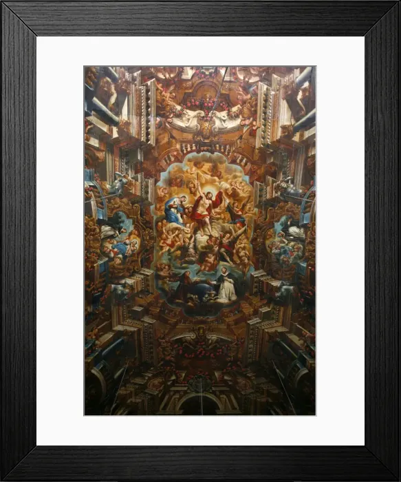 Framed Print : Ceiling of Igreja Sao Domingos on Terreiro de Jesus Square, Salvador (Salvador de Bahia), Bahia, Brazil, South America Framed Print : Ceiling of Igreja Sao Domingos on Terreiro de Jesus Square, Salvador (Salvador de Bahia), Bahia, Brazil, South America