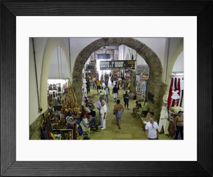 Framed Print : Mercado Modelo, Salvador (Salvador de Bahia), Bahia, Brazil, South America Framed Print : Mercado Modelo, Salvador (Salvador de Bahia), Bahia, Brazil, South America