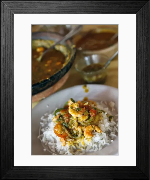 Framed Print : Moqueca dish, Salvador (Salvador de Bahia), Bahia, Brazil, South America Framed Print : Moqueca dish, Salvador (Salvador de Bahia), Bahia, Brazil, South America