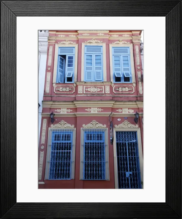 Framed Print : Colonial buildings in Carmo District right next to Pelourinho, Salvador (Salvador de Bahia), Bahia, Brazil, South America Framed Print : Colonial buildings in Carmo District right next to Pelourinho, Salvador (Salvador de Bahia), Bahia, Brazil, South America