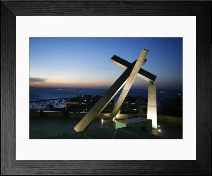 Framed Print : Largo da Cruz Quebrada (Fallen Cross), Pelourinho, Salvador (Salvador de Bahia), Bahia, Brazil, South America Framed Print : Largo da Cruz Quebrada (Fallen Cross), Pelourinho, Salvador (Salvador de Bahia), Bahia, Brazil, South America