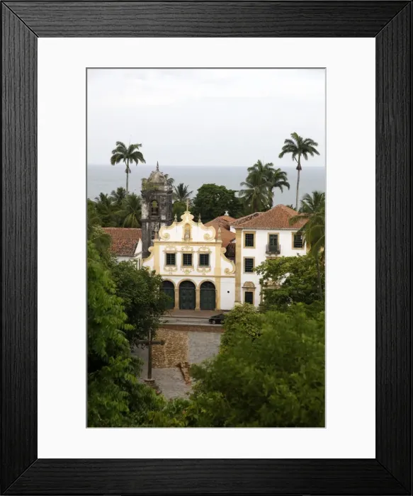 Framed Print : View over Sao Francisco Monastery, UNESCO World Heritage Site, Olinda, Pernambuco, Brazil, South America Framed Print : View over Sao Francisco Monastery, UNESCO World Heritage Site, Olinda, Pernambuco, Brazil, South America