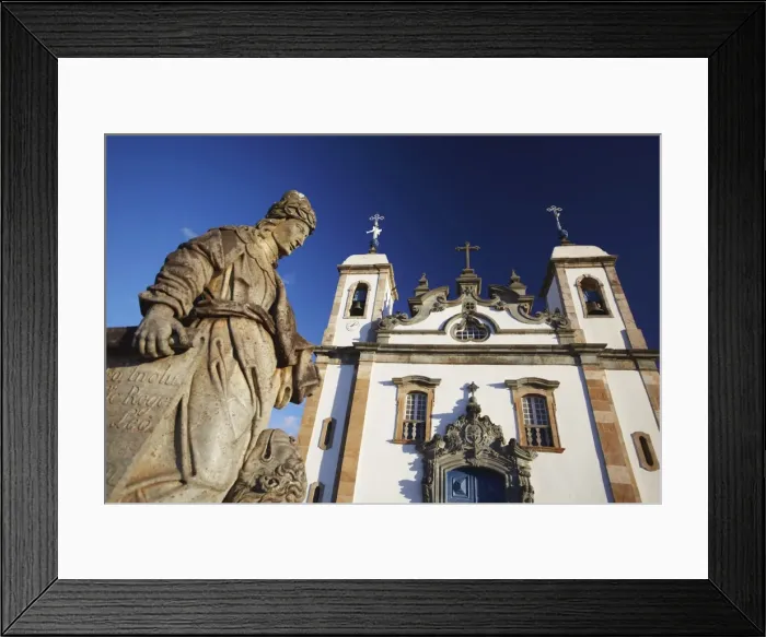 Framed Print : Sanctuary of Bom Jesus de Matosinhos and The Prophets sculptures by Aleijadinho, UNESCO World Heritage Site, Congonhas, Minas Gerais, Brazil, South America Framed Print : Sanctuary of Bom Jesus de Matosinhos and The Prophets sculptures by Aleijadinho, UNESCO World Heritage Site, Congonhas, Minas Gerais, Brazil, South America