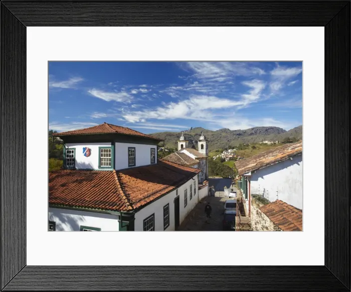 Framed Print : View of Our Lady of Merces de Baixo Church, Ouro Preto, UNESCO World Heritage Site, Minas Gerais, Brazil, South America Framed Print : View of Our Lady of Merces de Baixo Church, Ouro Preto, UNESCO World Heritage Site, Minas Gerais, Brazil, South America
