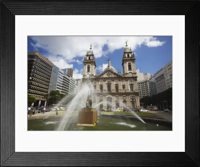 Framed Print : Our Lady of Candelaria Church, Centro, Rio de Janeiro, Brazil, South America Framed Print : Our Lady of Candelaria Church, Centro, Rio de Janeiro, Brazil, South America