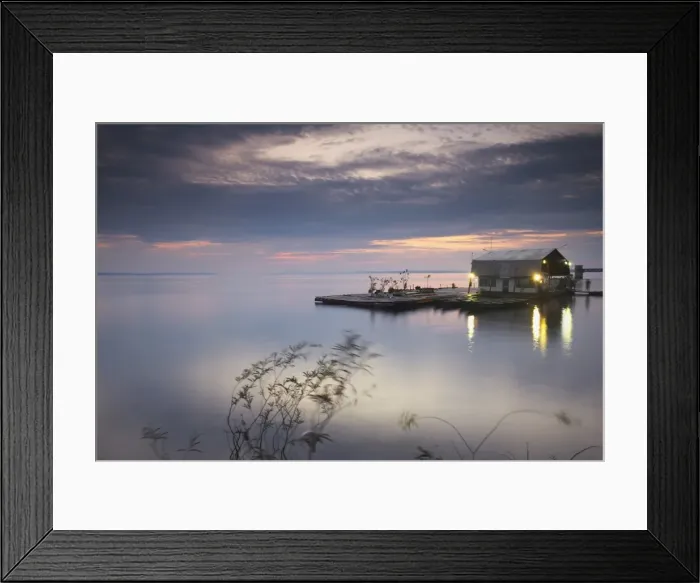 Framed Print : Boat landing moored on Rio Negro at sunset, Manaus, Amazonas, Brazil, South America Framed Print : Boat landing moored on Rio Negro at sunset, Manaus, Amazonas, Brazil, South America