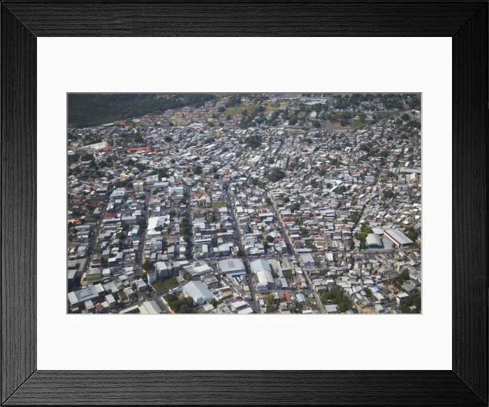 Framed Print : Aerial view of suburbs of Manaus, Amazonas, Brazil, South America Framed Print : Aerial view of suburbs of Manaus, Amazonas, Brazil, South America