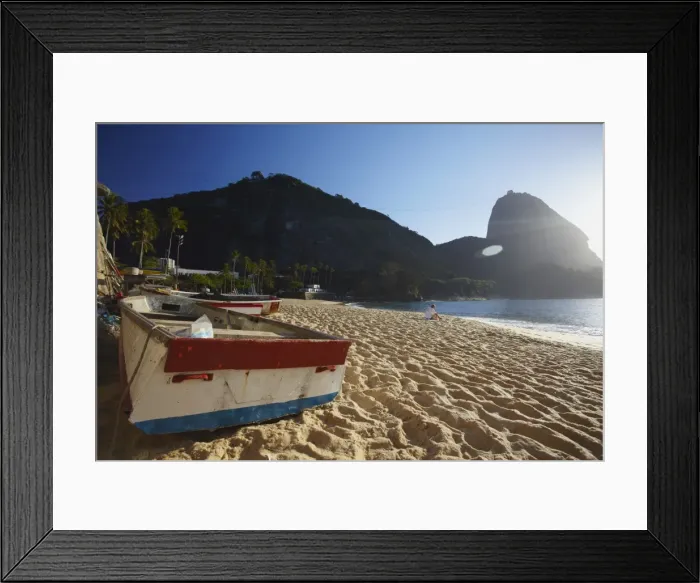 Framed Print : Praia Vermelha, Urca, Rio de Janeiro, Brazil, South America Framed Print : Praia Vermelha, Urca, Rio de Janeiro, Brazil, South America