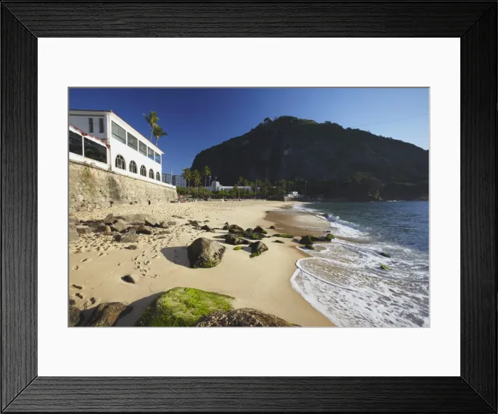 Framed Print : Praia Vermelha, Urca, Rio de Janeiro, Brazil, South America Framed Print : Praia Vermelha, Urca, Rio de Janeiro, Brazil, South America
