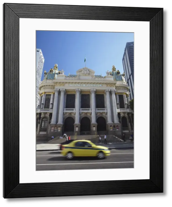 Framed Print : Theatro Municipal (Municipal Theatre) in Praca Floriano (Floriano Square), Centro, Rio de Janeiro, Brazil, South America Framed Print : Theatro Municipal (Municipal Theatre) in Praca Floriano (Floriano Square), Centro, Rio de Janeiro, Brazil, South America