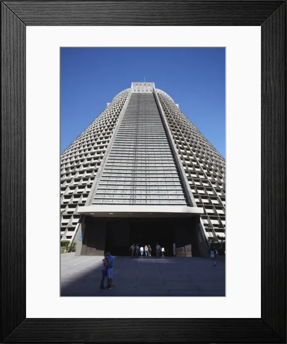 Framed Print : Metropolitan Cathedral of St. Sebastian, Centro, Rio de Janeiro, Brazil, South America