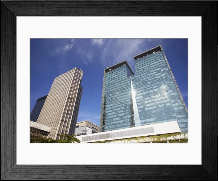 Framed Print : Ventura Corporate Towers, Centro, Rio de Janeiro, Brazil, South America Framed Print : Ventura Corporate Towers, Centro, Rio de Janeiro, Brazil, South America