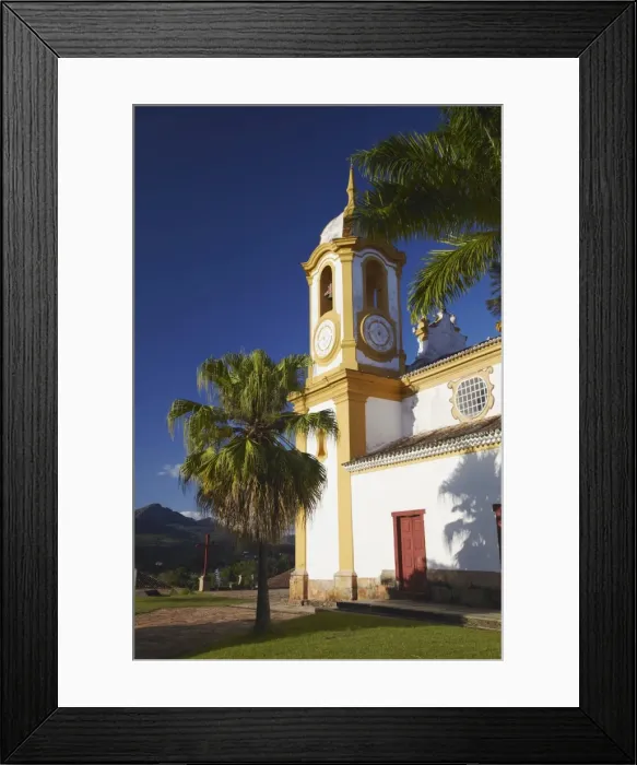 Framed Print : Matriz de Santo Antonio Church, Tiradentes, Minas Gerais, Brazil, South America Framed Print : Matriz de Santo Antonio Church, Tiradentes, Minas Gerais, Brazil, South America