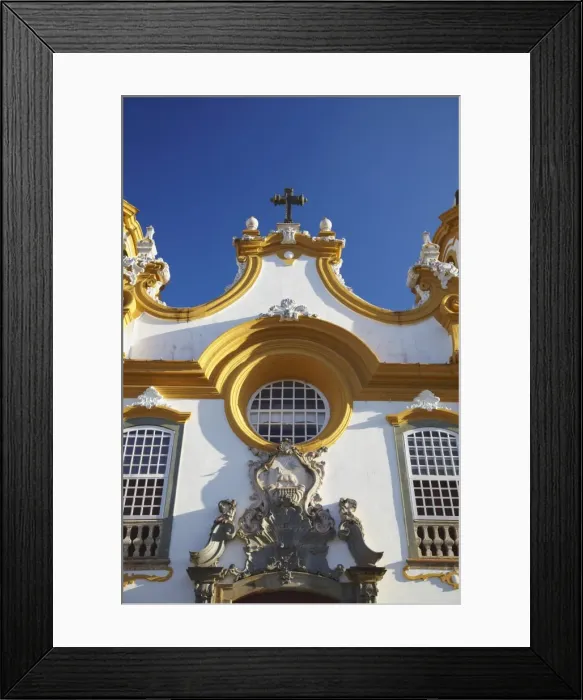 Framed Print : Matriz de Santo Antonio Church, Tiradentes, Minas Gerais, Brazil, South America Framed Print : Matriz de Santo Antonio Church, Tiradentes, Minas Gerais, Brazil, South America