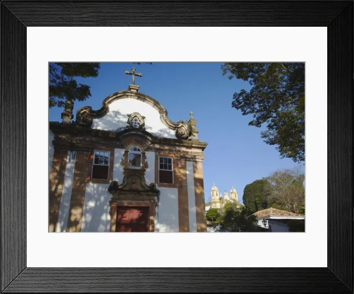 Framed Print : Our Lady Rosario dos Pretos and Matriz de Santo Antonio churches, Tiradentes, Minas Gerais, Brazil, South America Framed Print : Our Lady Rosario dos Pretos and Matriz de Santo Antonio churches, Tiradentes, Minas Gerais, Brazil, South America