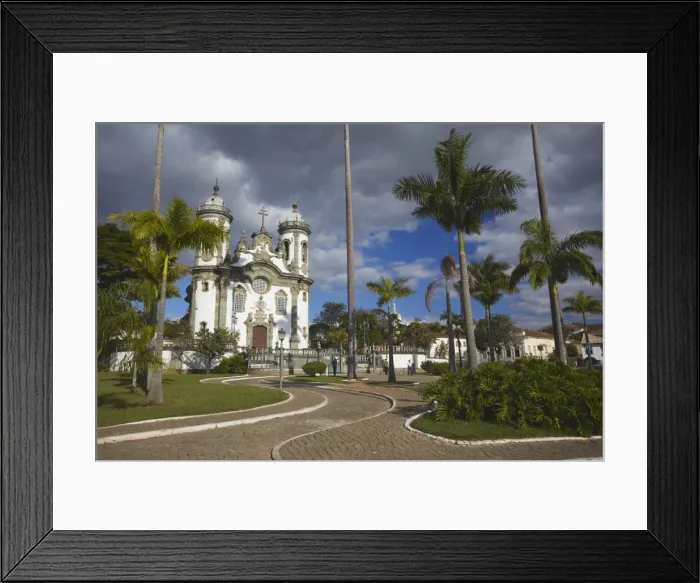 Framed Print : Sao Francisco de Assis (St. Francis of Assisi) Church, Sao Joao del Rei, Minas Gerais, Brazil, South America Framed Print : Sao Francisco de Assis (St. Francis of Assisi) Church, Sao Joao del Rei, Minas Gerais, Brazil, South America