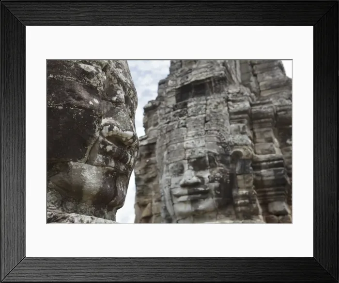Framed Print : Smiling faces carved in stone, Bayon, Angkor, UNESCO World Heritage Site, Siem Reap, Cambodia, Indochina, Southeast Asia, Asia Framed Print : Smiling faces carved in stone, Bayon, Angkor, UNESCO World Heritage Site, Siem Reap, Cambodia, Indochina, Southeast Asia, Asia
