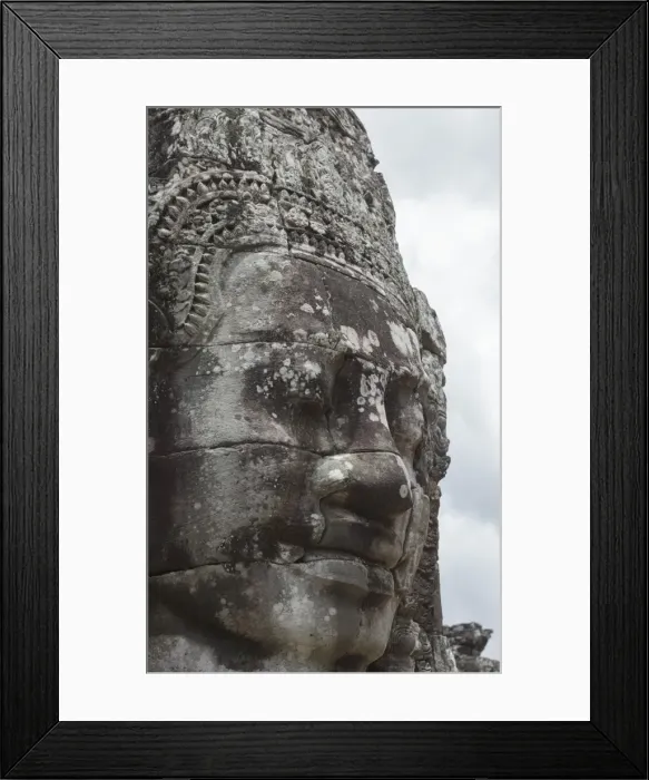 Framed Print : A smiling face carved in stone, Bayon, Angkor, UNESCO World Heritage Site, Siem Reap, Cambodia, Indochina, Southeast Asia, Asia Framed Print : A smiling face carved in stone, Bayon, Angkor, UNESCO World Heritage Site, Siem Reap, Cambodia, Indochina, Southeast Asia, Asia