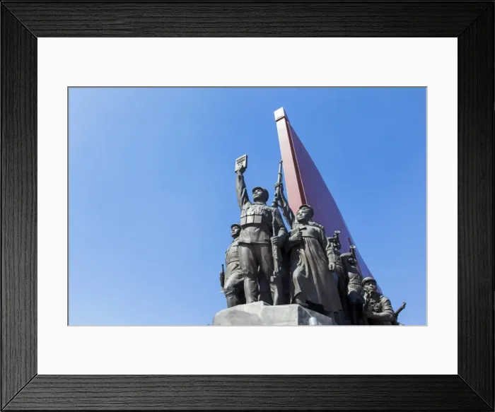 Framed Print : Mansudae Grand Monument depicting the Anti Japanese Revolutionary Struggle and Socialist Revolution and Construction, Mansudae Assembly Hall on Mansu Hill, Pyongyang, Democratic Peoples Republic of Korea (DPRK), North Korea, Asia Framed Print : Mansudae Grand Monument depicting the Anti Japanese Revolutionary Struggle and Socialist Revolution and Construction, Mansudae Assembly Hall on Mansu Hill, Pyongyang, Democratic Peoples Republic of Korea (DPRK), North Korea, Asia