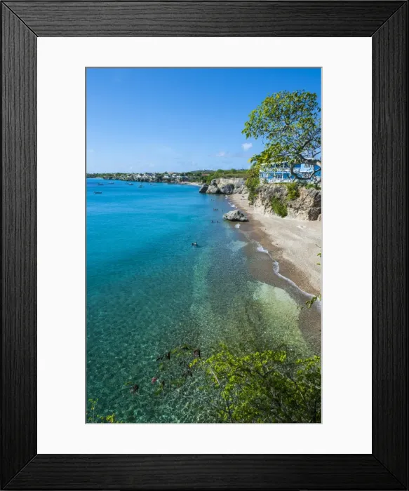 Framed Print : Playa Kalki, Curacao, ABC Islands, Netherlands Antilles, Caribbean, Central America Framed Print : Playa Kalki, Curacao, ABC Islands, Netherlands Antilles, Caribbean, Central America