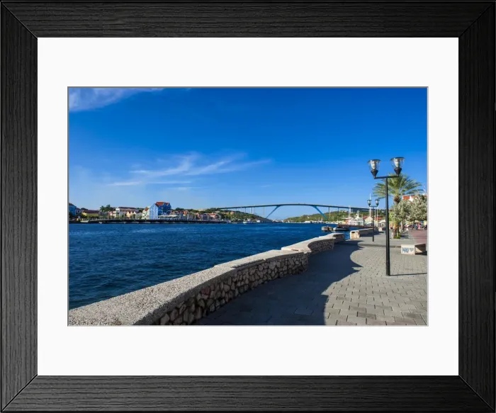 Framed Print : The Sint Annabaai channel in Willemstad, capital of Curacao, ABC Islands, Netherlands Antilles, Caribbean, Central America Framed Print : The Sint Annabaai channel in Willemstad, capital of Curacao, ABC Islands, Netherlands Antilles, Caribbean, Central America