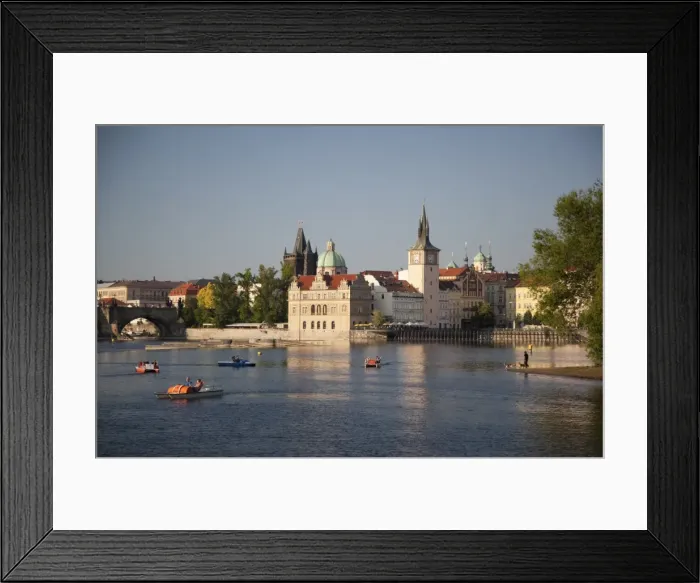 Framed Print : Vltava River and Smetana Museum, Prague, Czech Republic, Europe Framed Print : Vltava River and Smetana Museum, Prague, Czech Republic, Europe