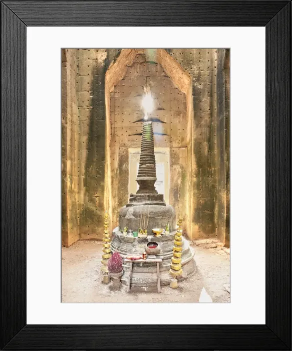 Framed Print : Angkor, UNESCO World Heritage Site, Siem Reap, Cambodia, Indochina, Southeast Asia, Asia