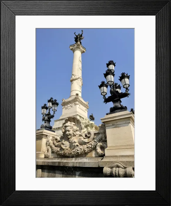 Framed Print : Monument Aux Girondins, Bordeaux, UNESCO World Heritage Site, Gironde, Aquitaine, France, Europe Framed Print : Monument Aux Girondins, Bordeaux, UNESCO World Heritage Site, Gironde, Aquitaine, France, Europe