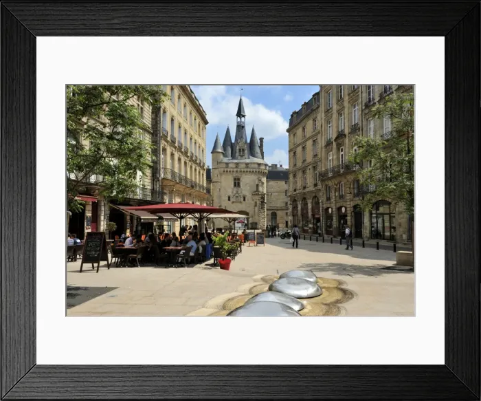 Framed Print : View of Porte Cailhau from Place de Palais, Bordeaux, UNESCO World Heritage Site, Gironde, Aquitaine, France, Europe Framed Print : View of Porte Cailhau from Place de Palais, Bordeaux, UNESCO World Heritage Site, Gironde, Aquitaine, France, Europe
