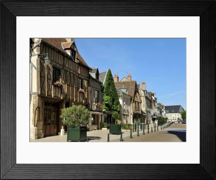 Framed Print : Medieval half-timbered buildings, Place Michel Debre, Amboise, UNESCO World Heritage Site, Indre-et-Loire, Centre, France, Europe Framed Print : Medieval half-timbered buildings, Place Michel Debre, Amboise, UNESCO World Heritage Site, Indre-et-Loire, Centre, France, Europe