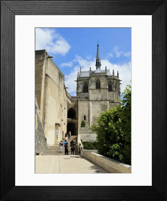 Framed Print : Chapel, Chateau d Amboise, Amboise, UNESCO World Heritage Site, Indre-et-Loire, Loire Valley, Centre, France, Europe Framed Print : Chapel, Chateau d Amboise, Amboise, UNESCO World Heritage Site, Indre-et-Loire, Loire Valley, Centre, France, Europe
