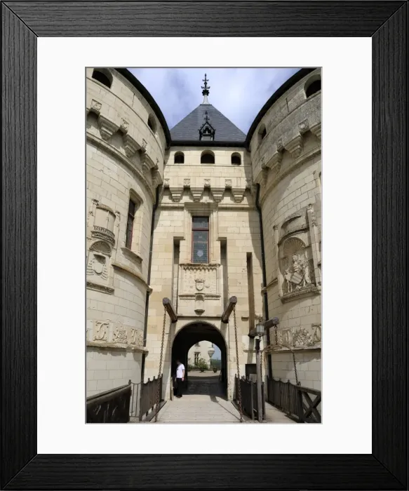 Framed Print : Ornate stone carvings on the entrance to Chateau de Chaumont, Chaumont Sur Loire, Loir-et-Cher, Loire Valley, Centre, France, Europe Framed Print : Ornate stone carvings on the entrance to Chateau de Chaumont, Chaumont Sur Loire, Loir-et-Cher, Loire Valley, Centre, France, Europe