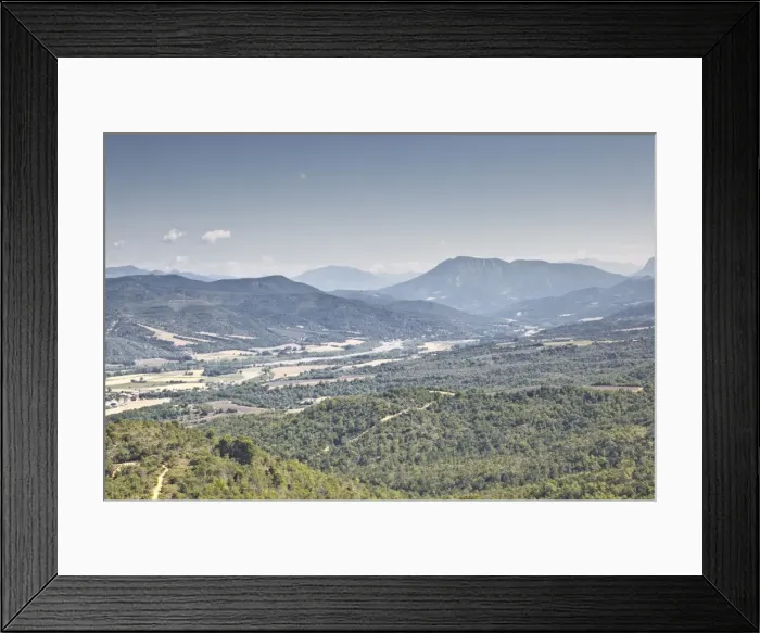 Framed Print : Provencal countryside from the Plateau de Valensole, with the first stages of the Alps in the background, Alpes-de-Haute-Provence, Provence, France, Europe Framed Print : Provencal countryside from the Plateau de Valensole, with the first stages of the Alps in the background, Alpes-de-Haute-Provence, Provence, France, Europe