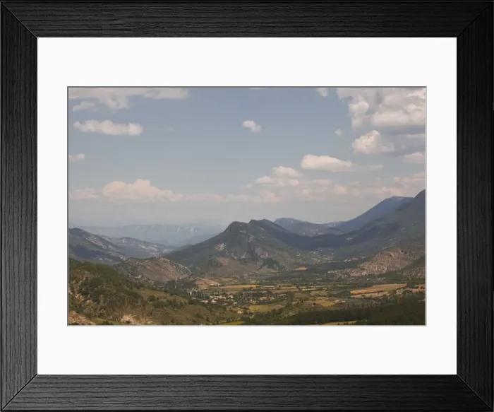 Framed Print : The view towards Montagne de Lure on the border of Alpes-de-Haute-Provence and Drome, Provence, France, Europe Framed Print : The view towards Montagne de Lure on the border of Alpes-de-Haute-Provence and Drome, Provence, France, Europe