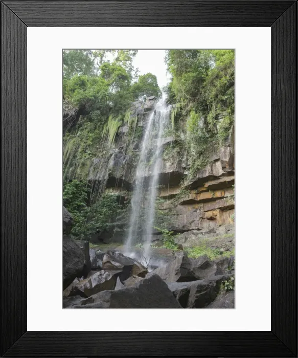 Framed Print : Anlung Samraong Waterfall, Chambok Ecotourism Park, Cambodia, Indochina, Southeast Asia, Asia Framed Print : Anlung Samraong Waterfall, Chambok Ecotourism Park, Cambodia, Indochina, Southeast Asia, Asia