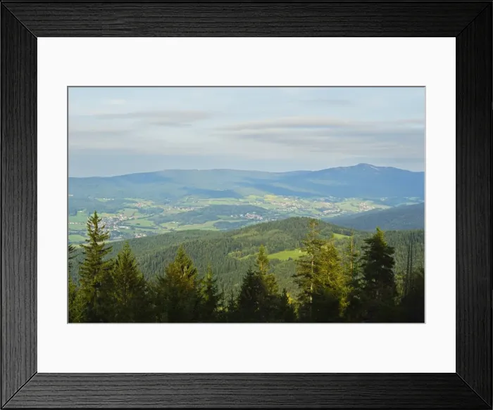 Framed Print : View of the Bavarian Forest, near Furth im Wald, Bavaria, Germany, Europe Framed Print : View of the Bavarian Forest, near Furth im Wald, Bavaria, Germany, Europe