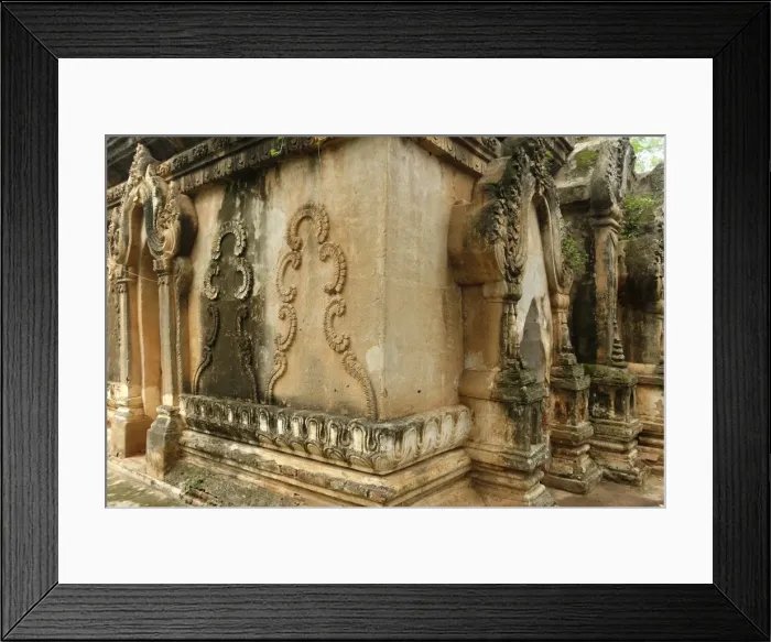 Framed Print : Shwe Sayan temple, Mandalay area, Mandalay division, Republic of the Union of Myanmar (Burma), Asia Framed Print : Shwe Sayan temple, Mandalay area, Mandalay division, Republic of the Union of Myanmar (Burma), Asia