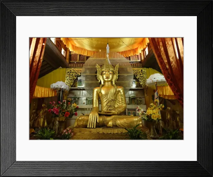 Framed Print : Buddhist monastery, Hsipaw area, Shan State, Republic of the Union of Myanmar (Burma), Asia Framed Print : Buddhist monastery, Hsipaw area, Shan State, Republic of the Union of Myanmar (Burma), Asia