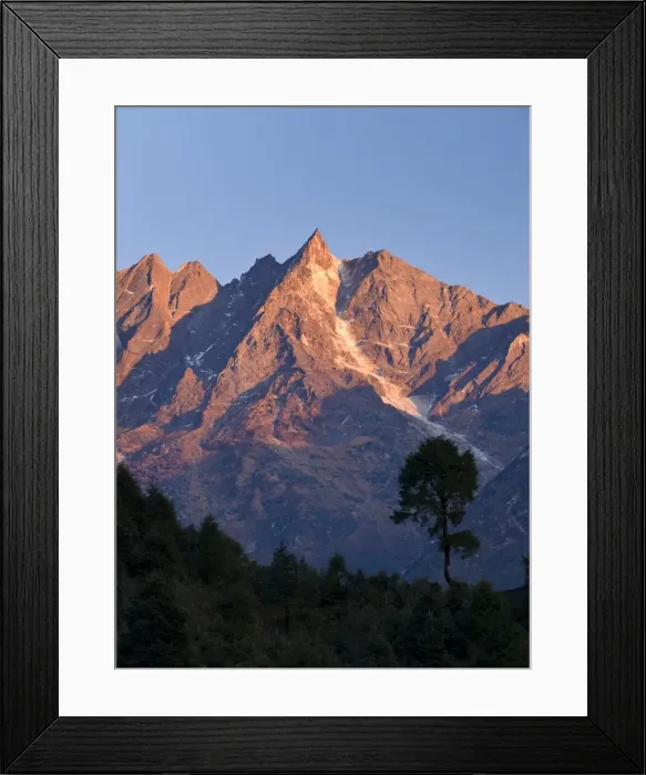 Framed Print : Gonglha, 5813 metres, Solu Khumbu Region, Nepal, Himalayas, Asia Framed Print : Gonglha, 5813 metres, Solu Khumbu Region, Nepal, Himalayas, Asia