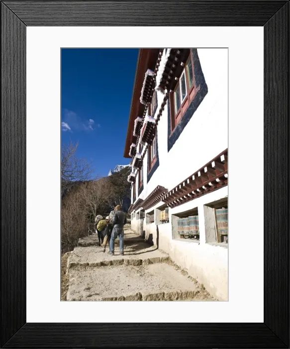 Framed Print : Namche Gompa (Monastery), Namche Bazaar, Solu Khumbu Region, Nepal, Himalayas, Asia Framed Print : Namche Gompa (Monastery), Namche Bazaar, Solu Khumbu Region, Nepal, Himalayas, Asia